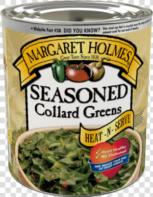 Margaret Holmes Seasoned Collard Greens   Margaret Holmes Green Beans  HD Png Download