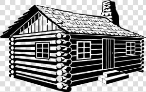 Log Cabin Drawing Clip Art   Log Cabin Png  Transparent Png