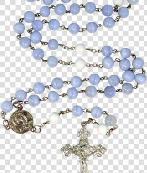 Rosary Clipart Png   Blue Rosary With Transparent Background  Png Download