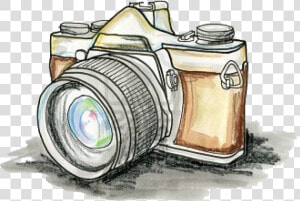 Transparent Camera Drawing Png   Camera Png Transparent Drawing  Png Download