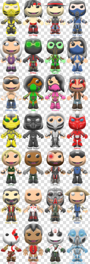 Sackboy Mortal Kombat  HD Png Download