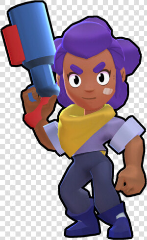 Penny Clipart Png  image Shelly Skin Default Png Brawl   Brawl Stars Shelly Png  Transparent Png