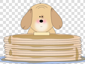 Dog Eating Breakfast Clipart   Transparent Cartoons   Cartoon  HD Png Download