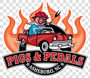 Picture   Pigs And Pedals Asheboro Nc  HD Png Download