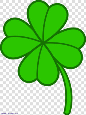 Clover Openclipart Lucky Shamrock Vector Four leaf   4 Leaf Clover Png  Transparent Png