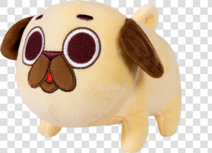 Puglie Pug Plush  HD Png Download