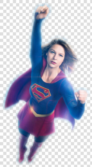 Action Supergirl Png Image Background   Supergirl Season 3 Disc  Transparent Png