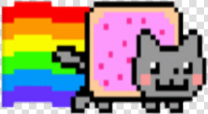 Nyan Cat Clipart Transparent Background   Nyan Cat Png  Png Download