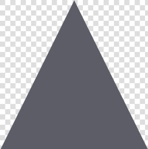 Transparent Grey Triangle Png   Dark Grey Triangle  Png Download