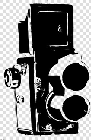 Camera Streetart Hk Lineart   Vintage Camera Vector Png  Transparent Png