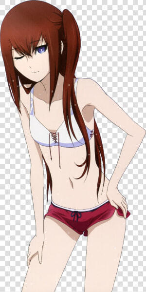 Steins Gate Kurisu Swimsuit  HD Png Download