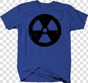 Distressed Biohazard Nuclear Symbol Color T Shirt   Boss T Shirts Animal  HD Png Download