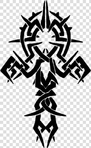 Tribal Unique Design Of Ankh Tattoo   Tribal Tattoo Designs Png  Transparent Png