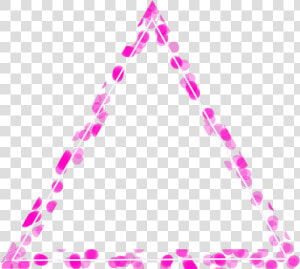  neon  triangle  pink  freetoedit  geometric  trigon   Picsart Photo Studio  HD Png Download