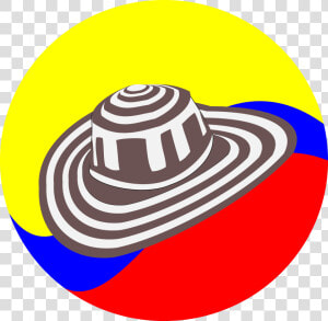 Clipart   Colombia Sombrero Vueltiao Png  Transparent Png