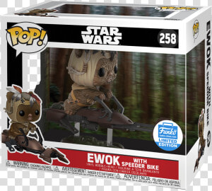 Ewok Speeder Bike Funko  HD Png Download