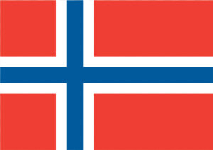 Norwegian   Clipart   Flag With 2 Lines  HD Png Download