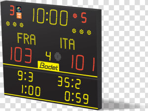 Bodet   Multisport Scoreboard   8t215 Alpha   Scoreboard   Scoreboard  HD Png Download