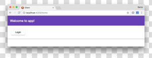 Angular Login Button   Lilac  HD Png Download