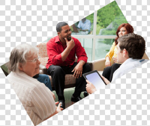 Group Of People Seated In A Circle Having A Conversation   Substance Abuse Prevention For Youth  HD Png Download