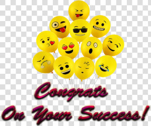 Congrats On Your Success Png Free Background   Smiley  Transparent Png