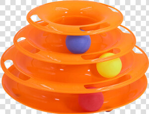 Cat Toy Cat Turntable Ball Three layer Mouse Funny   Plastic  HD Png Download