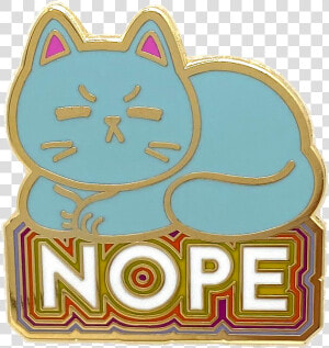 Nope Pin   Label  HD Png Download