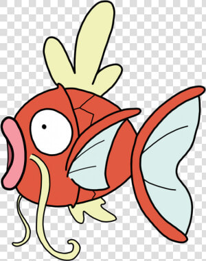 Magikarp Pokémon Go Legend Myth   Pokemon Fish With Lips  HD Png Download