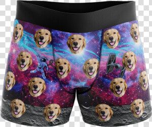 Put Your Face On Boxers   Galaxy Boxers  HD Png Download