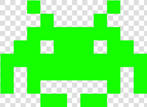 Space Invaders Alien Png Image Background   Very Easy Pixel Art  Transparent Png