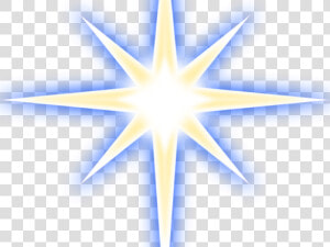 Glow Clipart Star Nativity   Star Of Bethlehem Png  Transparent Png