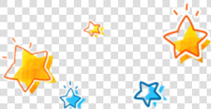 Stars Clipart Twinkle   Small Blue Stars Transparent  HD Png Download