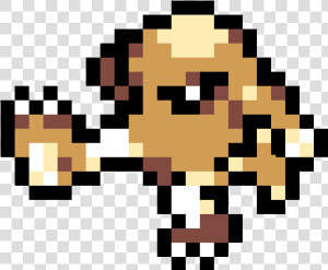 Hitmonlee Pixel Art  HD Png Download