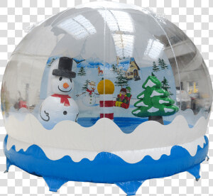 Christmas Snow Globe Bouncer   Usk Christmas Festival 2018  HD Png Download