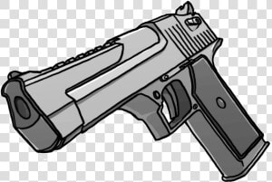 Clip Art Collection Of Free Drawing   Pistol Drawing Png  Transparent Png