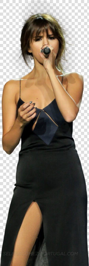 Selena Gomez Singing On Stage Png Image   Selena Gomez Singing Png  Transparent Png