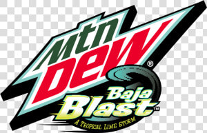 Mountain Dew Baja Blast Logo  HD Png Download