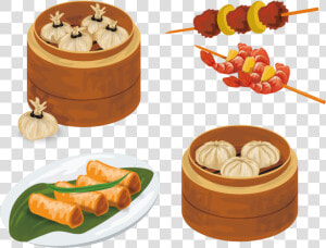 Transparent Fortune Cookie Png   Chinese Dim Sum Clipart  Png Download