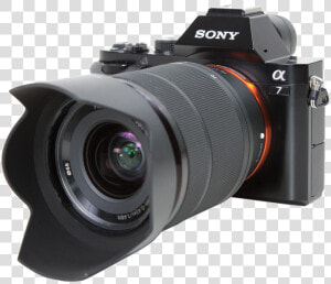 Dslr Camera Png Clipart   Camera Sony Alpha 7  Transparent Png