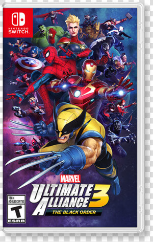 Marvel Ultimate Alliance   Nintendo Switch Marvel Ultimate Alliance 3  HD Png Download