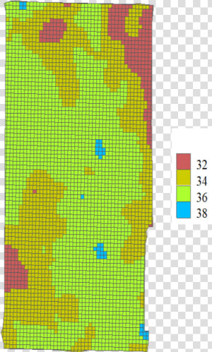 Field Map With Seed Rate Listed By Region   Illustration  HD Png Download