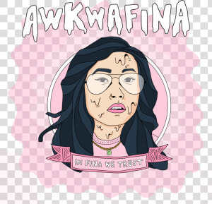 Awkwafina In Fina We Trust  HD Png Download