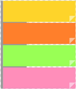 Sticky Notes Assorted   Small Sticky Notes Png  Transparent Png