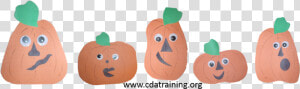 Five Little Pumpkins Cut Outs Clipart  HD Png Download