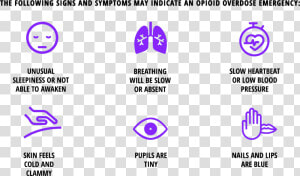 Signs And Symptoms Of Opioid Overdose Scottsdale Detox   Narcotic Overdose Symptoms  HD Png Download