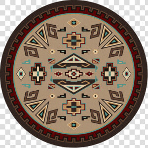 Butte Southwest 8ft Round Rug  HD Png Download