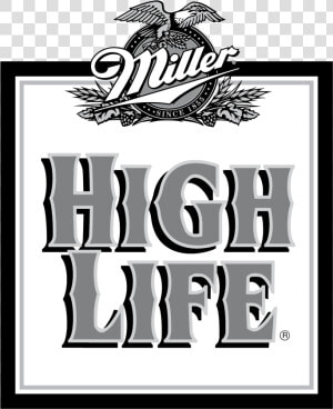 Miller Logo Png Transparent   Miller High Life Svg  Png Download