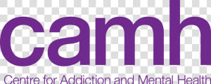 Camh Logo Purple   Centre For Addiction And Mental Health  HD Png Download