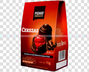 Picard Piramide Cereza Al Licor 12 70g Picard   Png   Chocolate  Transparent Png