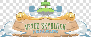 Transparent Skyblock Png   Cloud Minecraft Server Logo  Png Download